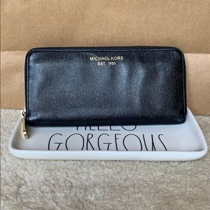 SOLD ON MERCARI: Michael Kors Black Wallet